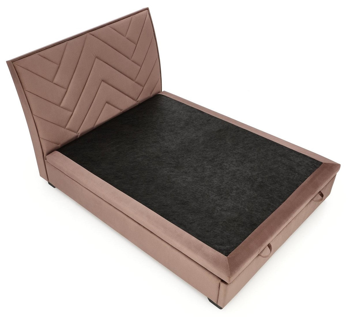 Double Bed Lagos | size: Length: 230cm, Width: 163cm, Height: 124cm | color: Beige | image: 4 | variant: 1003357