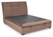Double Bed Lahore | size: Length: 230cm, Width: 163cm, Height: 124cm | color: Beige | image: 1 | variant: 1003360