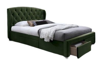 Double Bed Manila | size: Length: 218cm, Width: 171cm, Height: 111cm | color: Green | image: 1 | variant: 1003390
