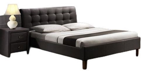 Double Bed Melbourne | size: Length: 216cm, Width: 163cm, Height: 96cm | color: Black | image: 1 | variant: 1003392