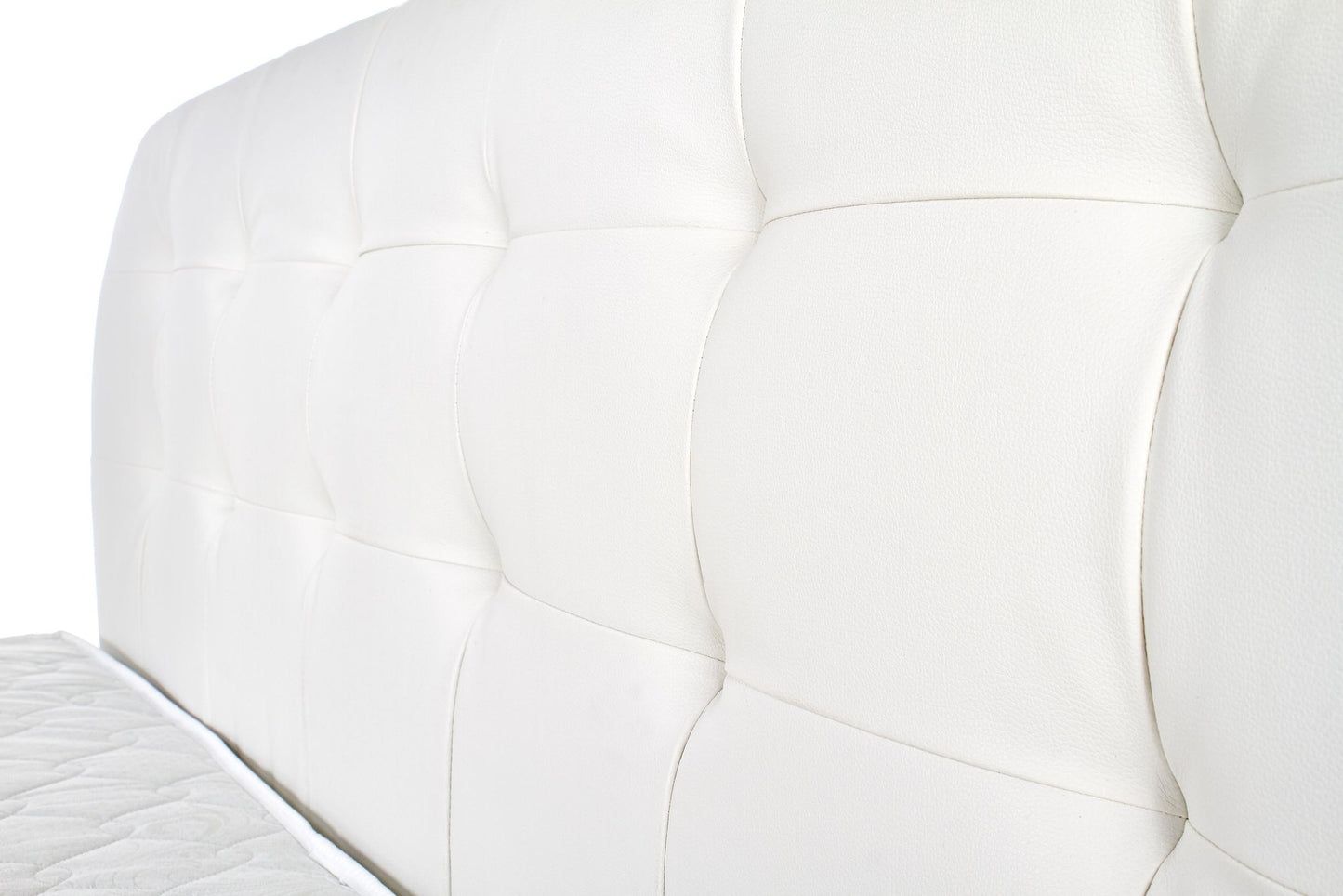 Double Bed Melbourne | size: Length: 216cm, Width: 163cm, Height: 96cm | color: White | image: 6 | variant: 1003393
