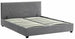 Double Bed Rawtenstall | size: Length: 212cm, Width: 167cm, Height: 86cm | color: Gray | image: 0 | variant: 1004521