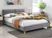 Double Bed Weymouth | size: Length: 213cm, Width: 146cm, Height: 91cm | color: Gray | image: 0 | variant: 1004564