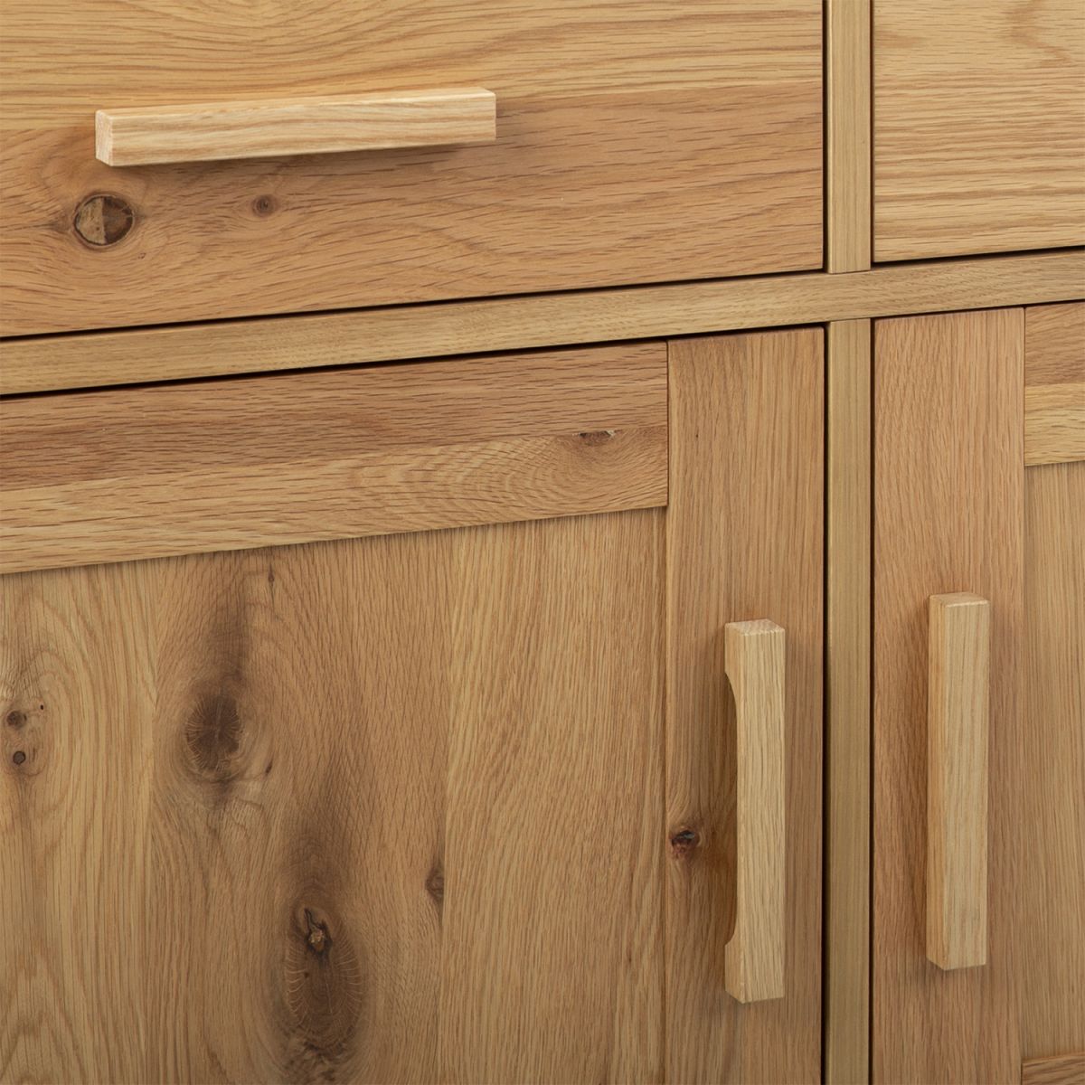 Dresser Bangor | size: Width: 160cm, Height: 82cm, Depth: 46.5cm | color: Natural | image: 5 | variant: 1000157