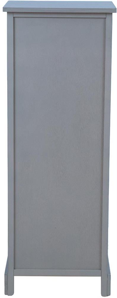 Dresser Charleston | size: Length: 33cm, Width: 40cm, Height: 108cm | color: Gray | image: 7 | variant: 1006356