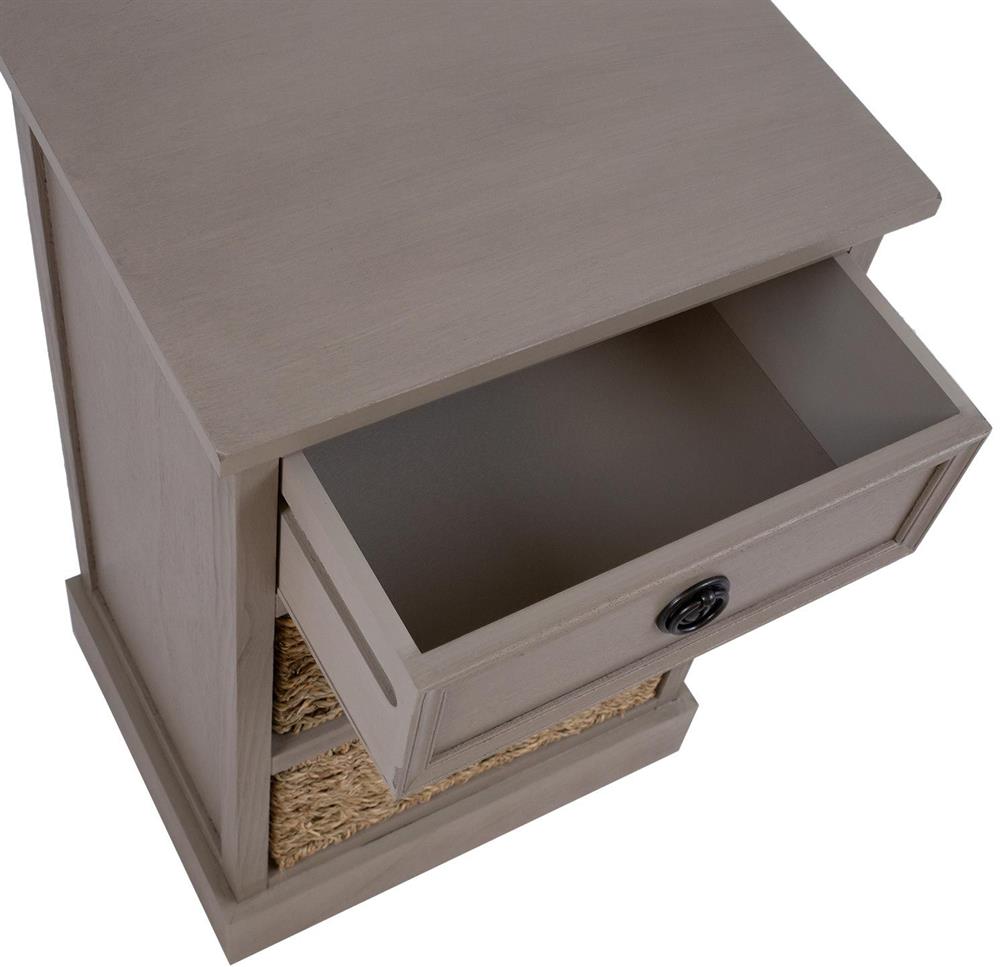 Dresser Charleston | size: Length: 33cm, Width: 40cm, Height: 66cm | color: Gray | image: 4 | variant: 1006358