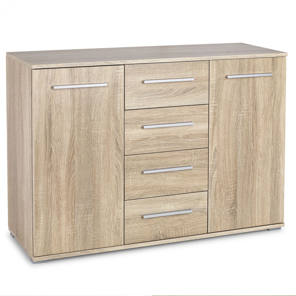 Dresser Copenhagen | size: Width: 116cm, Height: 82cm, Depth: 40cm | color: Oak | image: 1 | variant: 1001986
