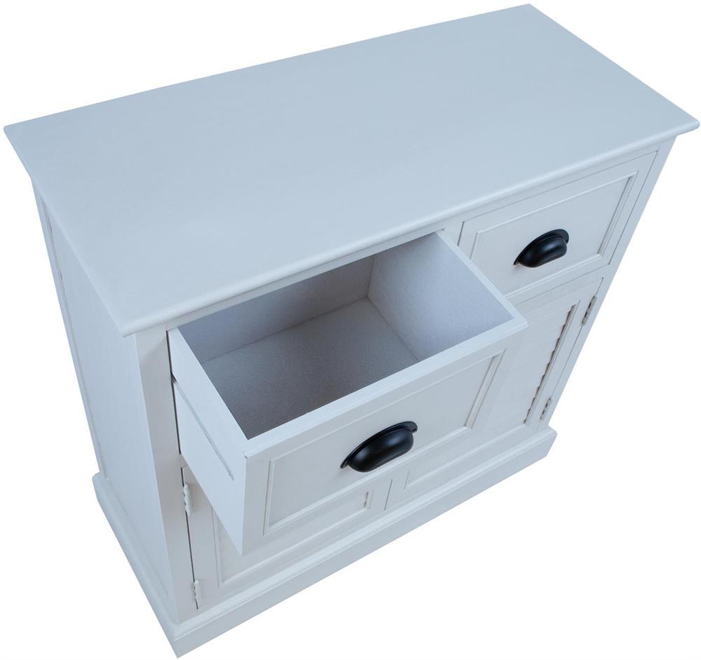 Dresser East Amsterdam | size: Length: 33cm, Width: 75cm, Height: 75cm | color: White | image: 4 | variant: 1006353