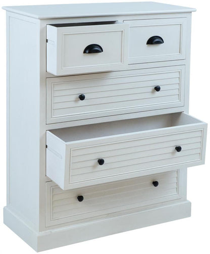 Dresser East Amsterdam | size: Length: 35cm, Width: 80cm, Height: 103cm | color: White | image: 2 | variant: 1006344