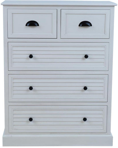 Dresser East Amsterdam | size: Length: 35cm, Width: 80cm, Height: 103cm | color: White | image: 3 | variant: 1006344
