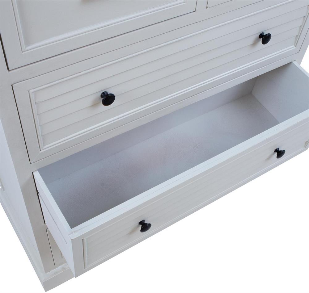 Dresser East Amsterdam | size: Length: 35cm, Width: 80cm, Height: 103cm | color: White | image: 4 | variant: 1006344