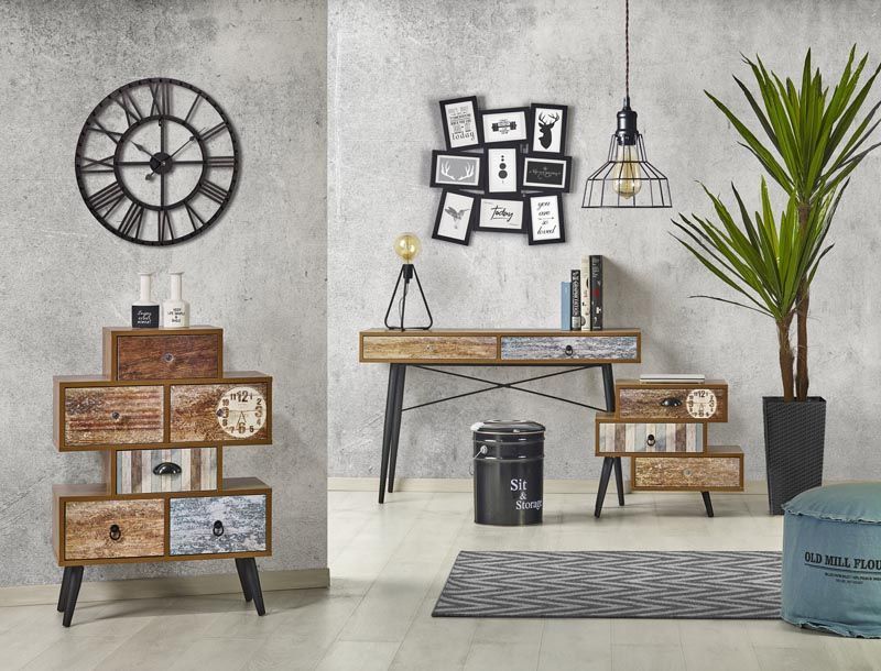 Dresser East Imola | size: Width: 63cm, Height: 85cm, Depth: 29cm | color: Multicolored | image: 2 | variant: 1006633
