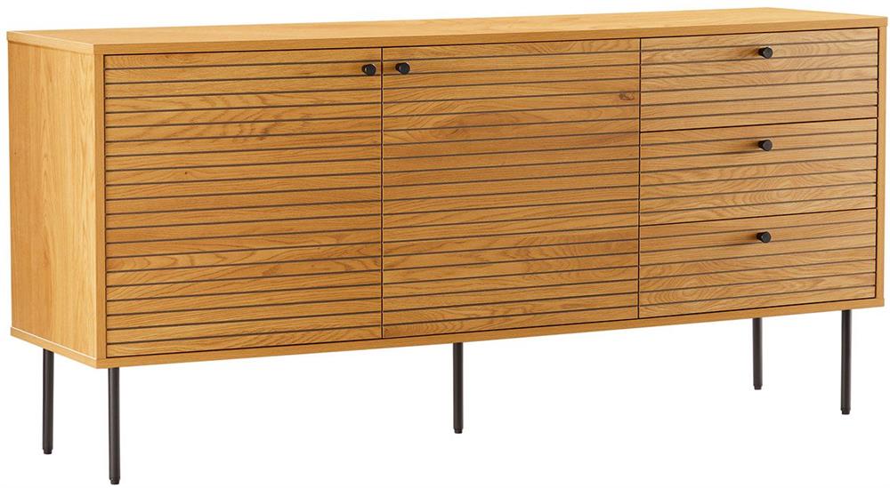 Dresser East Le Havre | size: Length: 40cm, Width: 150cm, Height: 74cm | color: Oak | image: 1 | variant: 1006338