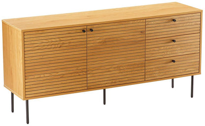 Dresser East Le Havre | size: Length: 40cm, Width: 150cm, Height: 74cm | color: Oak | image: 2 | variant: 1006338