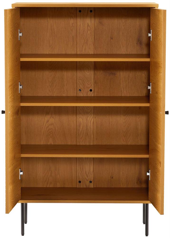 Dresser East Le Havre | size: Length: 40cm, Width: 80cm, Height: 130cm | color: Oak | image: 3 | variant: 1006345