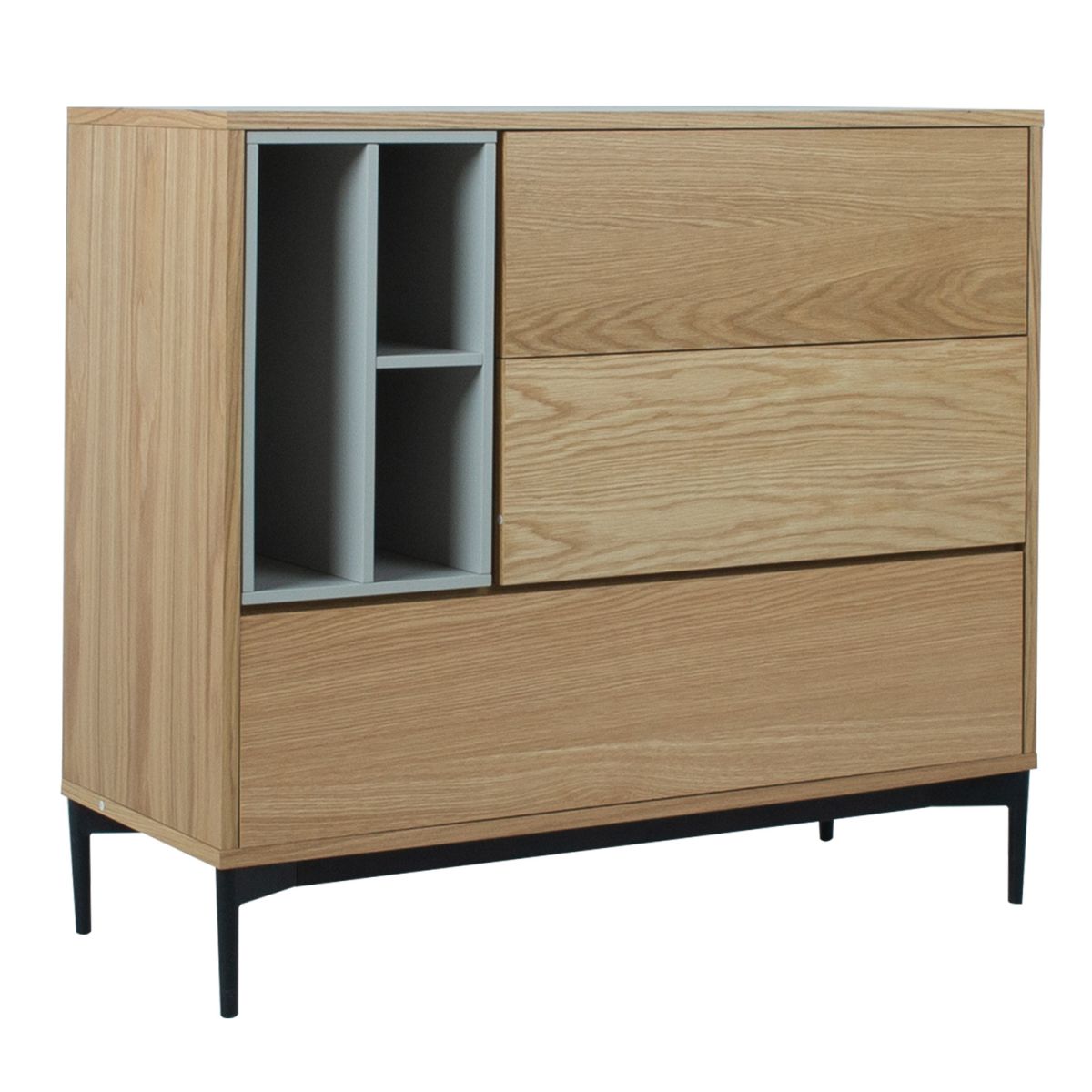 Dresser East Leatherhead | size: Width: 100cm, Height: 90cm, Depth: 41.5cm | color: Oak | image: 1 | variant: 1005207
