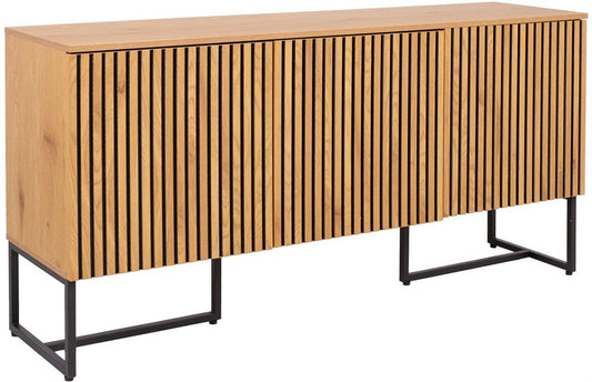 Dresser East Lille | size: Length: 40cm, Width: 160cm, Height: 80cm | color: Oak | image: 1 | variant: 1006342