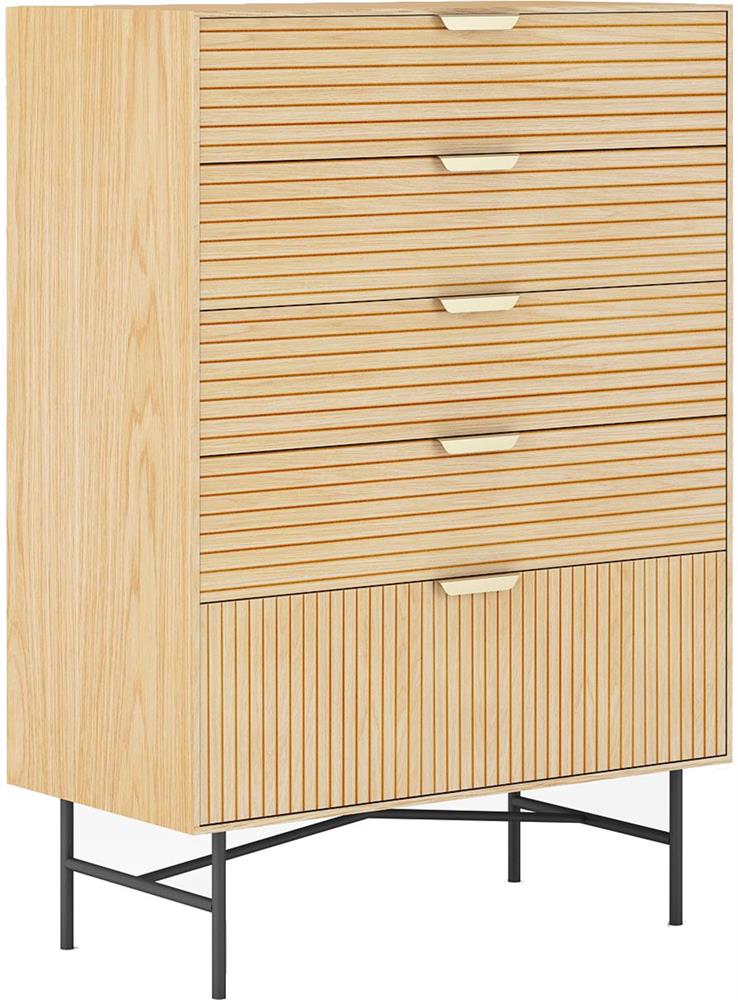 Dresser East Panevezys | size: Length: 40cm, Width: 80cm, Height: 114cm | color: Oak | image: 1 | variant: 1006334