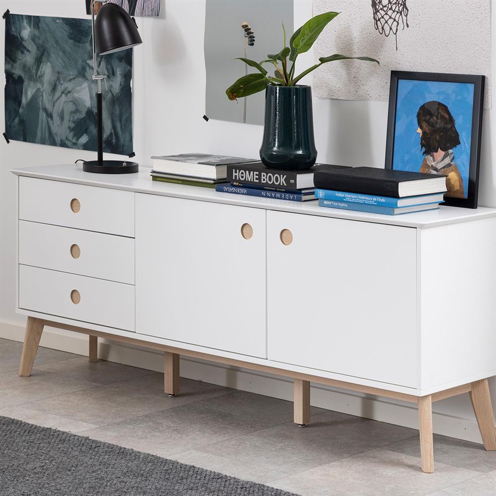 Dresser East Penarth | size: Length: 45cm, Width: 180cm, Height: 75cm | color: White | image: 10 | variant: 1006071