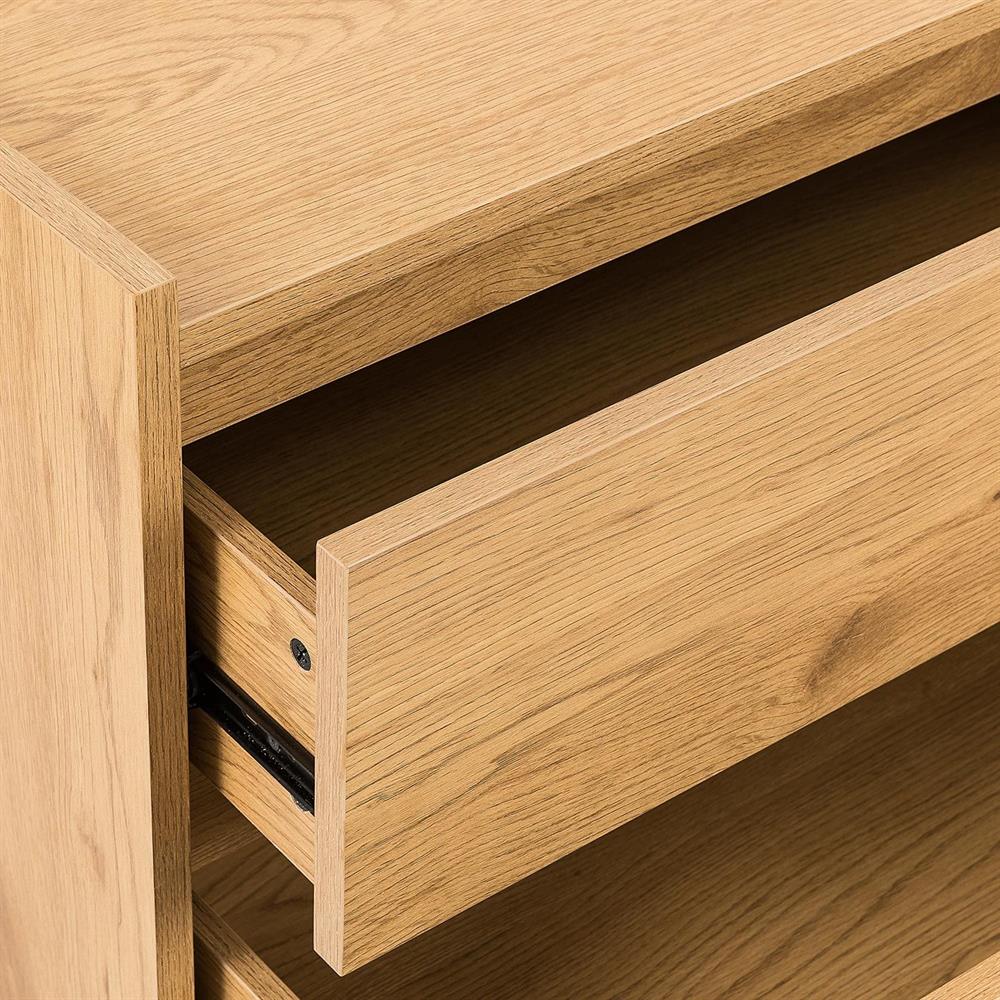 Dresser East Rennes | size: Length: 40cm, Width: 120cm, Height: 80cm | color: Oak | image: 5 | variant: 1006340