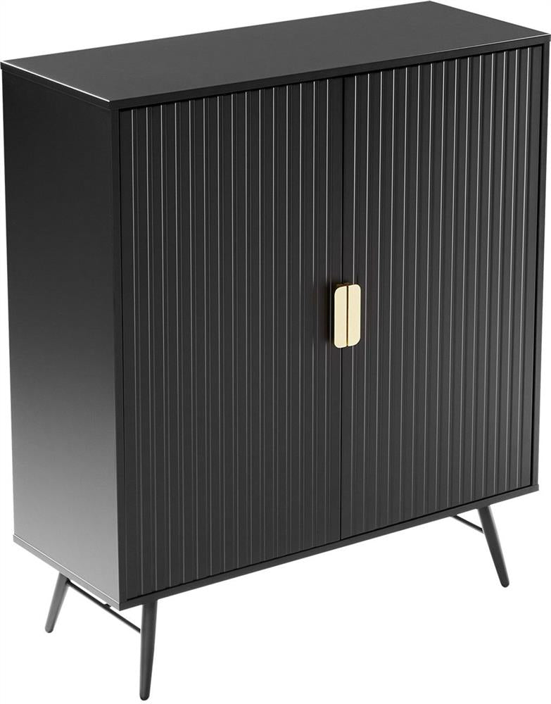 Dresser East Vatican | size: Length: 40cm, Width: 100cm, Height: 115cm | color: Black | image: 4 | variant: 1006332