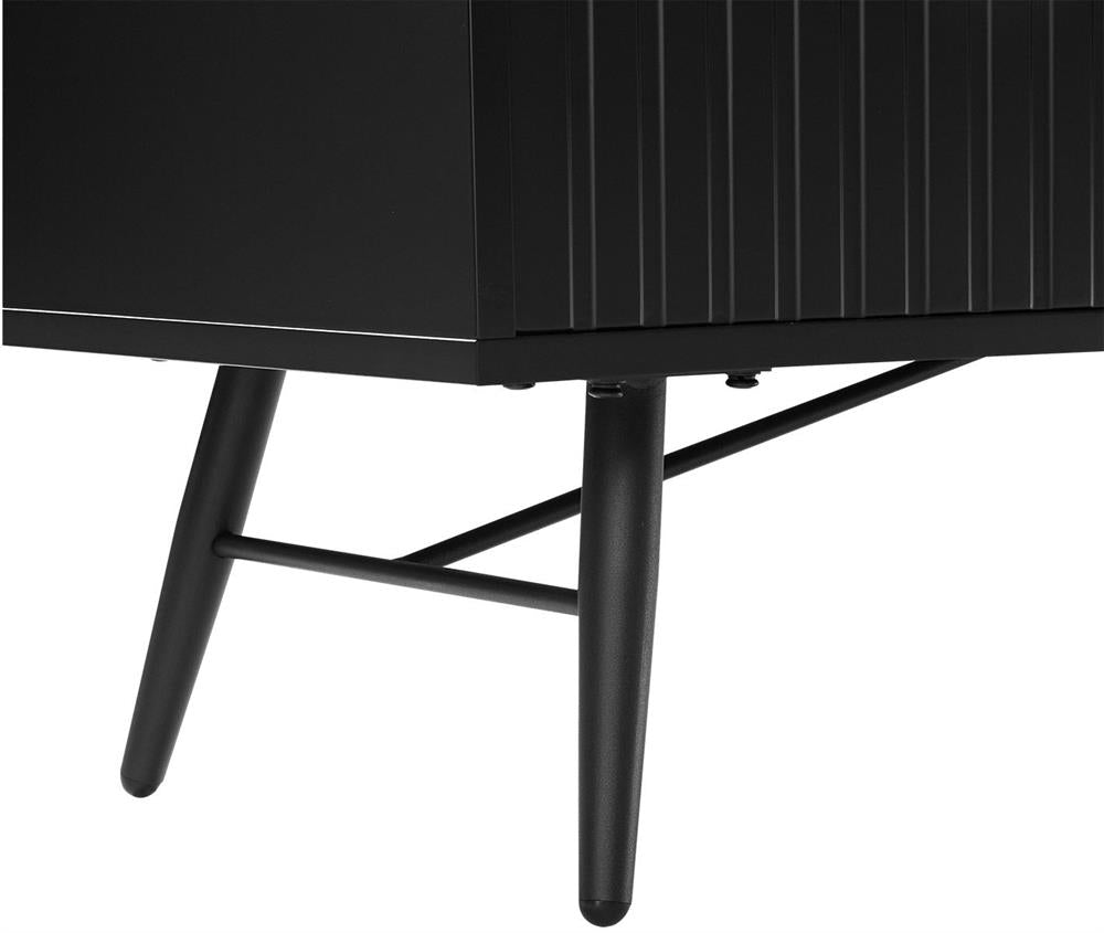 Dresser East Vatican | size: Length: 40cm, Width: 100cm, Height: 115cm | color: Black | image: 7 | variant: 1006332