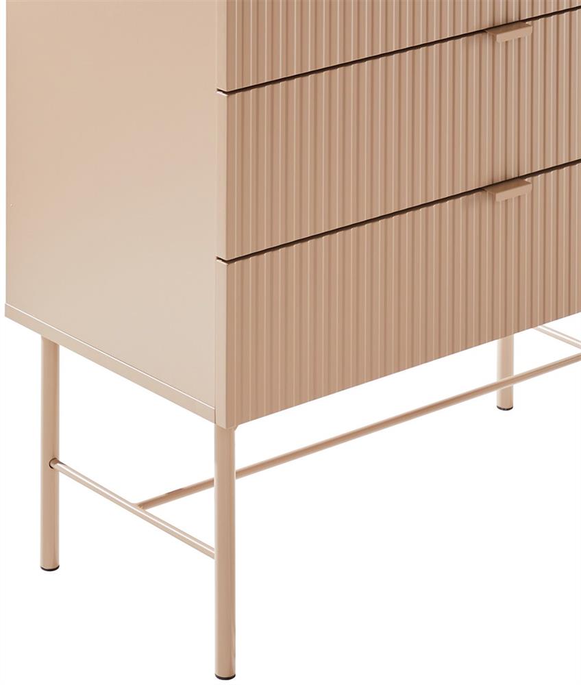 Dresser Milton | size: Length: 40cm, Width: 79cm, Height: 100cm | color: Beige | image: 6 | variant: 1000457