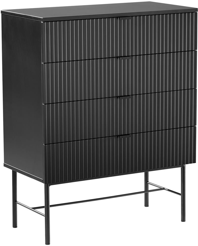 Dresser Milton | size: Length: 40cm, Width: 79cm, Height: 100cm | color: Black | image: 1 | variant: 1000459