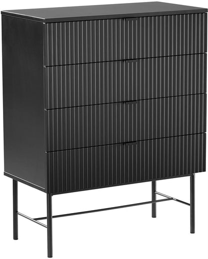 Dresser Milton | size: Length: 40cm, Width: 79cm, Height: 100cm | color: Black | image: 1 | variant: 1000459