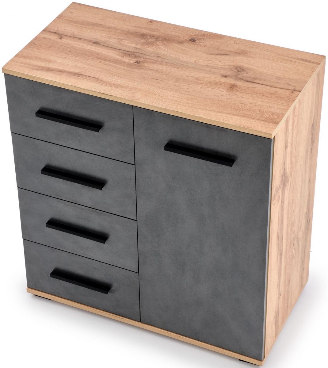 Dresser West Oakham | size: Width: 77cm, Height: 82cm, Depth: 40cm | color: Gray | image: 2 | variant: 1007132