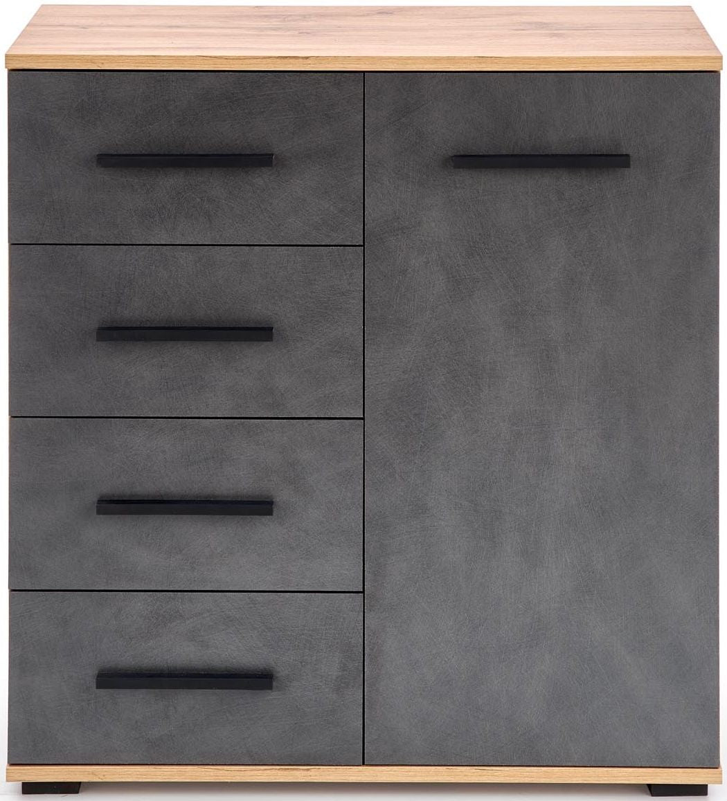 Dresser West Oakham | size: Width: 77cm, Height: 82cm, Depth: 40cm | color: Gray | image: 3 | variant: 1007132