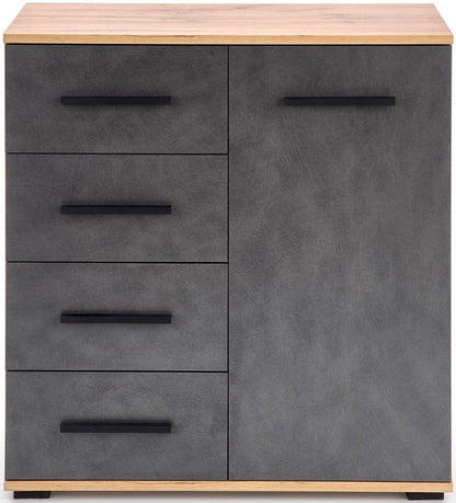 Dresser West Oakham | size: Width: 77cm, Height: 82cm, Depth: 40cm | color: Gray | image: 3 | variant: 1007132