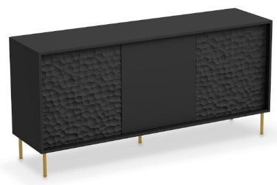 Dresser West Thame | size: Length: 41cm, Width: 155cm, Height: 73cm | color: Black | image: 1 | variant: 1007334