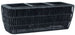 Flower Box Didcot | size: Length: 43cm, Width: 16cm, Height: 16cm | color: Black | image: 1 | variant: 1000738