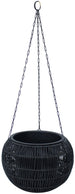 Flower Pot Didcot | size: Length: 32cm, Width: 32cm, Height: 22cm | color: Black | image: 1 | variant: 1000536