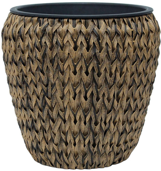 Flower Pot Didcot | size: Length: 36cm, Width: 36cm, Height: 36cm | color: Brown | image: 1 | variant: 1006391