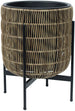 Flower Pot Didcot | size: Length: 38cm, Width: 38cm, Height: 49cm | color: Brown | image: 1 | variant: 1000554