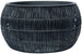 Flower Pot Didcot | size: Length: 48cm, Width: 48cm, Height: 26cm | color: Black | image: 1 | variant: 1000559