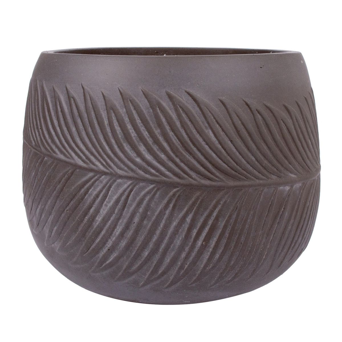 Flower Pot East Great Malvern | size: Length: 52cm, Width: 52cm, Height: 39cm, Diameter: 52cm | color: Brown | image: 1 | variant: 1005445