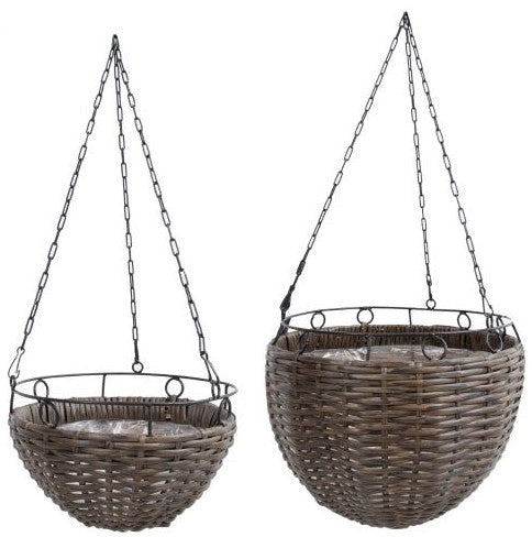 Flower Pot Wicker 31 | size: Length: 60cm, Width: 30cm, Height: 27cm | color: Brown | image: 1 | variant: 1012915