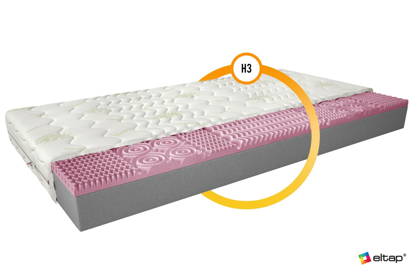 Foam Mattress Lauren 16 | size: Length: 200cm, Width: 140cm | image: 1 | variant: 1013810