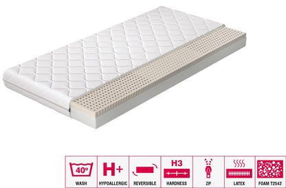Foam Mattress Vibo Valentia | size: Length: 200cm, Width: 80cm | image: 2 | variant: 1014536