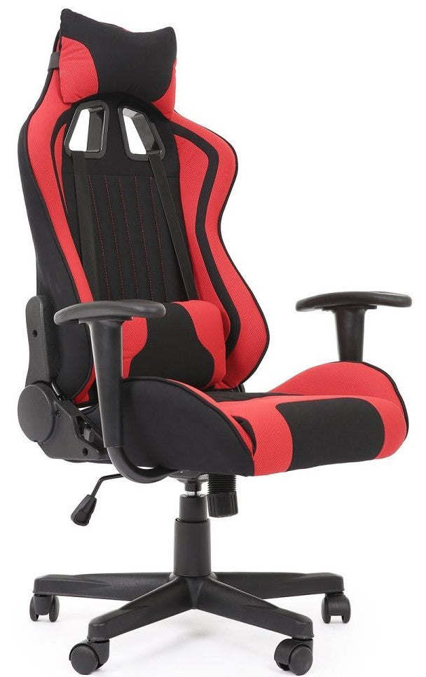 Gaming Chair Cayman 1 | size: Width: 64cm, Height: 118cm, Depth: 60cm | color: Black/Red | image: 1 | variant: 1014080