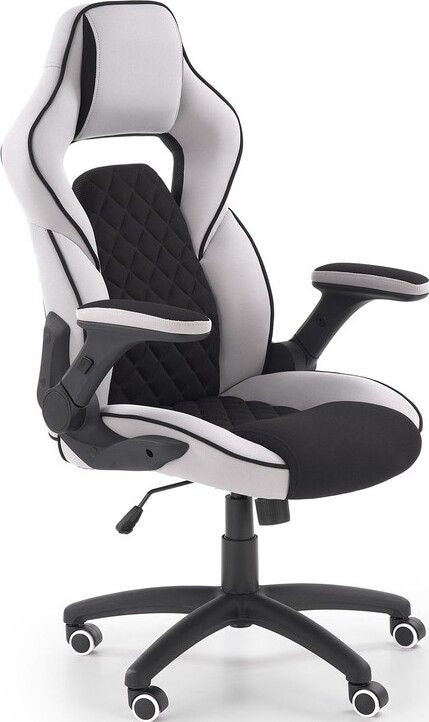 Gaming Chair Sonic | size: Width: 68cm, Height: 124cm, Depth: 70cm | color: Black/Grey | image: 1 | variant: 1011567