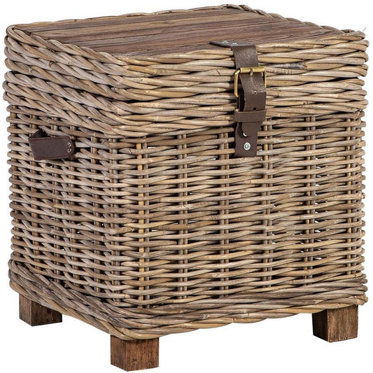 Garden Box Egros 2 | size: Length: 42cm, Width: 42cm, Height: 43cm | color: Brown | image: 1 | variant: 1017547