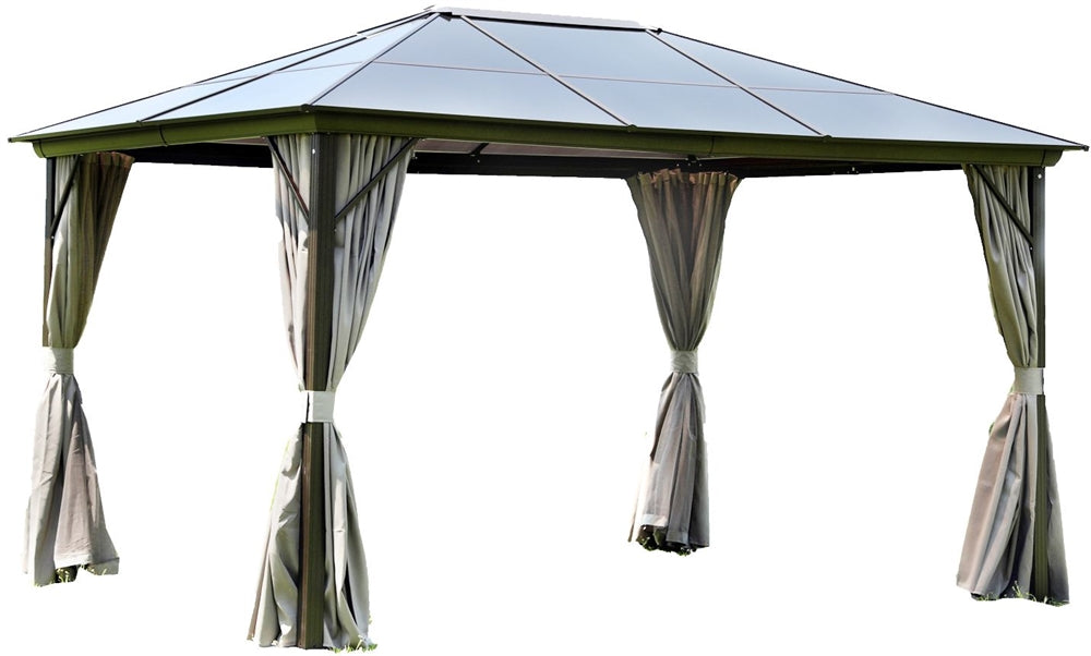 Garden Canopy Addlestone | size: Length: 300cm, Width: 400cm, Height: 270cm | color: Brown/Grey | image: 1 | variant: 1000698