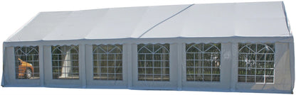 Garden Canopy East Turku | size: Length: 1200cm, Width: 600cm, Height: 378cm | color: White | image: 1 | variant: 1005881