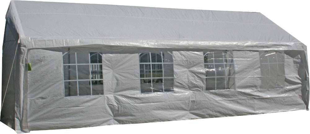 Garden Canopy East Turku | size: Length: 800cm, Width: 400cm, Height: 304cm | color: White | image: 1 | variant: 1005882