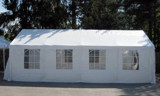 Garden Canopy East Turku | size: Length: 800cm, Width: 400cm, Height: 304cm | color: White | image: 2 | variant: 1005882