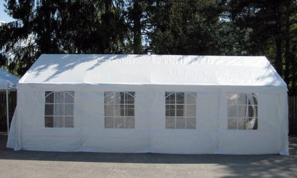 Garden Canopy East Turku | size: Length: 800cm, Width: 400cm, Height: 304cm | color: White | image: 2 | variant: 1005882